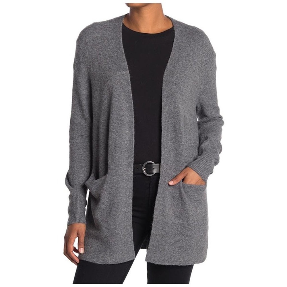 Lucky Brand Grey Cardigan Sweater